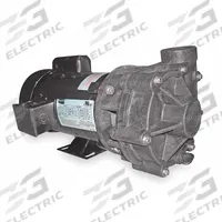DAYTON Centrifugal Pump: Noryl, 3 hp Horsepower (Max), Single Phase, 230V AC, 1 1/2 in NPT, NPT, NPT (MPN 2YEW6). Key specifications — Impeller Material: Noryl; Brand: DAYTON; Motor Enclosure: Totally Enclosed Fan Cooled.