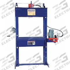 HEIN-WERNER Hydraulic Press: Electric, H-Frame, 100 ton, 120V AC (MPN HW93610). Key specifications — attr1088191: 120 V; attr1088151: HEIN-WERNER.