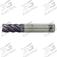 OSG Square End Mill: Carbide, EXO Coated, 5 Flute, 3/4" Mill Dia, 2-1/4" LOC, 5" OAL (MPN 21001411)
