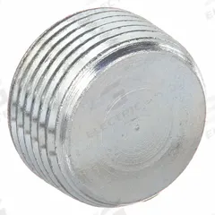 Blank Plugs - Haz Loc: Steel, Electroplated, 1 1/4 in Trade Size, NPT, Male to Male (MPN PLUG4). Key specifications — Brand: HUBBELL KILLARK.
