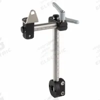 OTTO GANTER Sensor Mount Kit with Handles: M8 Bracket Hole Size, 200 mm Tube Lg, 100 mm Tube 2 Lg (MPN MT15-2W-90-LV-S200-S100-BRKT-M8). Key specifications — Includes: 100 mm Tube with Scale; Product Type: Sensor Mount Kit; Tube 1 Scale: With Scale; Tube 2 Scale: With Scale; Tube Material: Stainless Steel; Manufacturer Part Number: MT15-2W-90-LV-S200-S100-BRKT-M8; Brand: OTTO GANTER; Bracket Hole Size: M8.