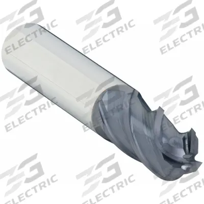 OSG Ball End Mill: Carbide, TiAlN Coated, 4 Flute, 14 mm Mill Dia, 30 mm LOC - Carbide Ball End Mills for Stainless Steel & Super Alloys
