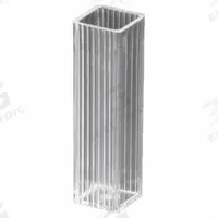 GLOBE SCIENTIFIC Spectrophotometer Cuvette: Square, 4.5 mL, 4.5 mL, 800 nm Max Bandwidth (MPN 111117). Key specifications — attr1370644: Spectro Photometers; attr1370653: GLOBE SCIENTIFIC; attr1370634: Square.
