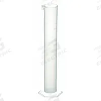 APPROVED VENDOR Graduated Cylinder: Polypropylene, 250 mL, 8.5 fl oz, To Deliver (TD), Hexagon (MPN 5PTJ6). Key specifications — attr1370610: Hexagon; attr1370612: Colorless; attr1370591: To Deliver (TD); attr1370582: APPROVED VENDOR.