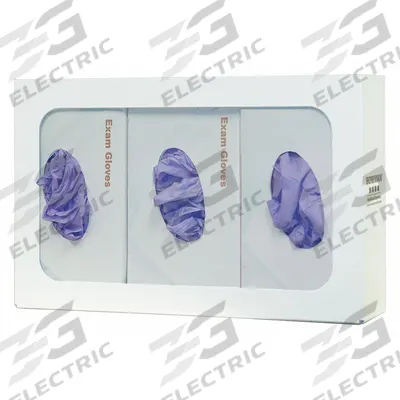 BOWMAN DISPENSERS Glove Dispenser: Steel, 15 7/8 in Overall Wd, 10 in Overall Ht, Wall - General Purpose Wall-Mount Boxed Glove Dispensers