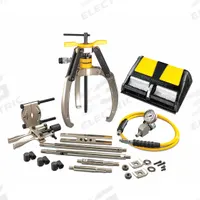 ENERPAC Hydraulic Puller Set: 7 ton Capacity with Attachments, 14 ton Cylinder Nominal Capacity (MPN LGHMS314A). Key specifications — attr98874: ENERPAC; attr96739: Replacement Point Protector; attr1177737: Air Pump.