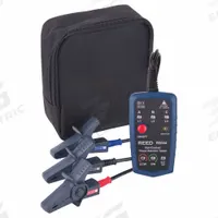 REED INSTRUMENTS Phase Rotation Tester: 45 Hz to 65 Hz, 75 V to 1,000 V, CAT III 1000V/CAT IV 600V (MPN R5044). Key specifications — Circuit Connection Type: Non-Contact; Brand: REED INSTRUMENTS; CAT Safety Rating: CAT IV 600V.