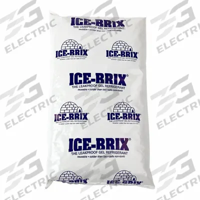 POLAR TECH Freezer Pack: 8 oz Wt, 6 in Lg, 4 in Wd - Freezer Packs