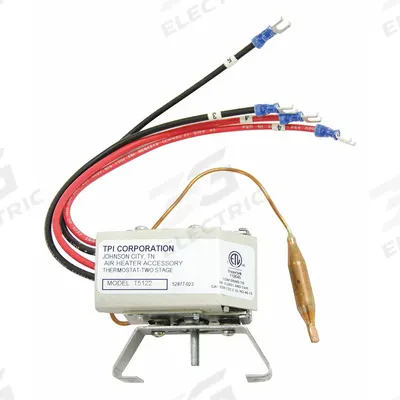 MARKEL PRODUCTS Electric Wall & Ceiling Heater Thermostat: Unit Mount, 40° to 100°F, 125V AC - Thermostats for Electric Wall & Ceiling Heaters