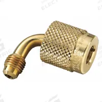 YELLOW JACKET Coupler: 8 1/2 in Lg, 90° Angle, Input 1/4 in Male SealRight™ (MPN 19209). Key specifications — Product Type: Coupler; Brand: YELLOW JACKET; Manufacturer Part Number: 19209; Material: Brass.