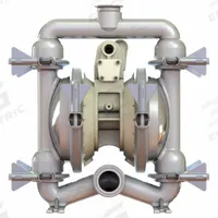 VERSAMATIC Air Operated Double Diaphragm Pump: Stainless Steel, 2 in, Tri-Clamp, 70 gpm, PTFE Valve (MPN E4SJ5F5S0-FP-ATEX). Key specifications — Brand: VERSAMATIC; Check Valve Material: PTFE; Seat Material: SS.