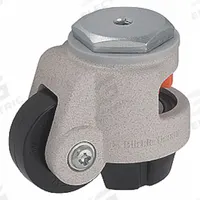 APPROVED VENDOR Stem Caster: Swivel, 2 13/16 in Wheel Dia., 1 1/4 in Wheel Wd, Nylon, Medium Duty (MPN HRIG-POA 72G). Key specifications — Brand: APPROVED VENDOR; Thread Size: M16; Roll Up: Swivel with Brake.