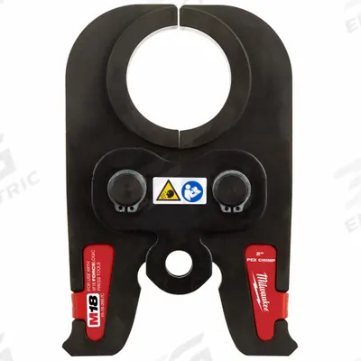 MILWAUKEE Press Jaw: 2 in Pipe, PEX, For ASTM F1807/F2159 - Jaws & Rings for Standard & Extended Press Tools