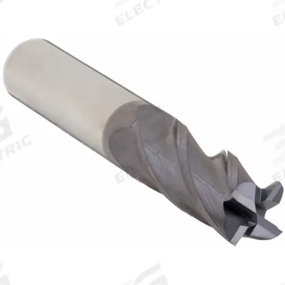APPROVED VENDOR Square End Mill: Carbide, AlTiN Coated, 4 Flute, 8 mm Mill Dia, 20 mm LOC - General Purpose Carbide Square End Mills