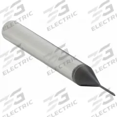 OSG Ball End Mill: Carbide, WXL Coated, 2 Flute, 1.5 mm Mill Dia, 1.2 mm LOC, 45 mm OAL (MPN 3111580)