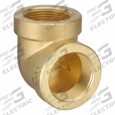 USA INDUSTRIALS Metal Pipe Elbow: 90° Elbow, 1 1/4 in x 1 1/4 in, Class 250 - Threaded Medium-Pressure Pipe Fittings