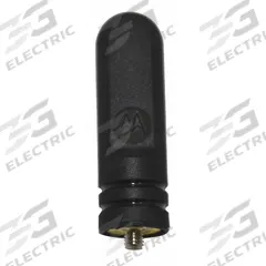 MOTOROLA Antenna: Stubby, Fits Motorola, For SL3500e, UHF, 420 MHz to 445 MHz, 1/2 in Overall Lg (MPN PMAE4094B). Key specifications — attr922108: SL3500e; attr922103: UHF; attr922102: MOTOROLA.