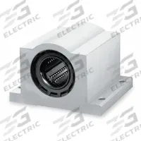 THOMSON Linear Pillow Block Bearing: Self-Aligning, Twin, 5/8 in Inside Dia, Not Adj, 0.19 in, TWN10