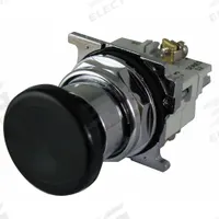 EATON Mushroom Head Push Button: Non-Illuminated, Mushroom Head Profile, Metallic, 30 mm, 2NC (MPN 10250T121-3). Key specifications — Brand: EATON; Action: Momentary; Series: 10250T; Push Button Material Type: Metallic.