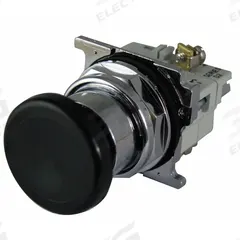 EATON Mushroom Head Push Button: Non-Illuminated, Mushroom Head Profile, Metallic, 30 mm, 2NC (MPN 10250T121-3). Key specifications — Brand: EATON; Action: Momentary; Series: 10250T; Push Button Material Type: Metallic.