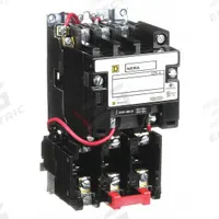 SQUARE D Magnetic Motor Starter: Non-Reversing, 3 Poles, NEMA Size 0, 18 A, 208V AC Coil (MPN 8536SBO2V08). Key specifications — Brand: SQUARE D; Coil Voltage: 208V AC; Phase: Three; Operator: None; Terminal Connection Type: Screw Clamp Terminals; Includes Pilot Light: No; Operator Controls: None; Auxiliary Contacts Included: No Auxiliary Contacts Included.