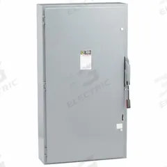 SQUARE D Safety Switch: Fusible, 400 A, Three Phase, 600V AC, Galvanized Steel, Indoor (MPN H365). Key specifications — Brand: SQUARE D.