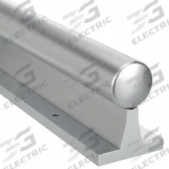 PBC LINEAR Pre-Drilled Linear Shaft Assembly: 1/2 in Shaft Dia, 32 in Lg, Ceramic Coated, Aluminum (MPN CCR08-032.000). Key specifications — attr111735: PBC LINEAR; attr111741: Ceramic Coated.