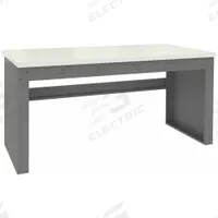 TENNSCO Workbench: Fixed Ht, Laminate, 72 in x 36 in, 750 lb Overall Load Capacity, Gray (MPN EB-1-3672P). Key specifications — Brand: TENNSCO.