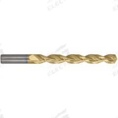 CLEVELAND Jobber Length Drill Bit: #14, 135° Split Point, TiN-Coated Cobalt, Fast Spiral (MPN C16625). Key specifications — attr1229327: 0.1820.