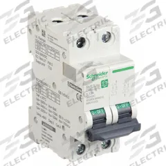 SCHNEIDER IEC Supplementary Protector: 13 A Amps, 500V DC, 5kA at 250V DC, Screw Clamp, C60H-DC, B (MPN M9U11213). Key specifications — Terminal Connection: Screw Clamp; AC Voltage Rating: Not Rated; Curve Type: B; DC Voltage Rating: 500V DC; Max. AIR Rating: 5kA at 250V DC; Series: C60H-DC; Brand: SCHNEIDER.