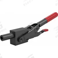 DE-STA-CO Straight Line Clamp: Solid Base Mounting, Locking Horizontal Handle, 3.24 in Arm Lg, Steel (MPN 5133-BR). Key specifications — Plunger Thread: 1/2-13; Recommended Spindle Model No.: 325203; Brand: DE-STA-CO.