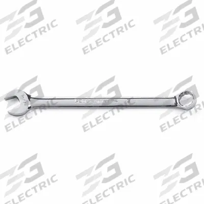 GEARWRENCH Combination Wrench: Alloy Steel, Chrome, 21 mm Head Size, 11 3/4 in Overall Lg - SAE 12-Point Combination Wrenches