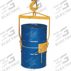 DAYTON Drum Lifter: For 55 gal Drum Capacity, Manual Tilt, Metal, 800 lb Wt Capacity, Body, Vertical (MPN 12R538). Key specifications — attr1187536: Yellow; attr1187540: Manual Tilt; attr1187543: Metal; attr1187549: Body; attr1187550: Steel; attr1187565: DAYTON.