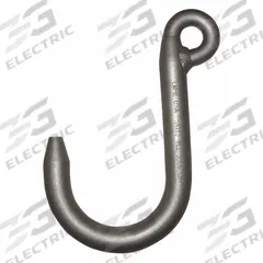 PEERLESS Foundry Hook: 6,000 lb Working Load Limit, 80 Hook Grade, Alloy Steel, 5 in Hook Opening Wd (MPN FSA150). Key specifications — Color: Silver; Brand: PEERLESS; Visual Indicator Markings: None.