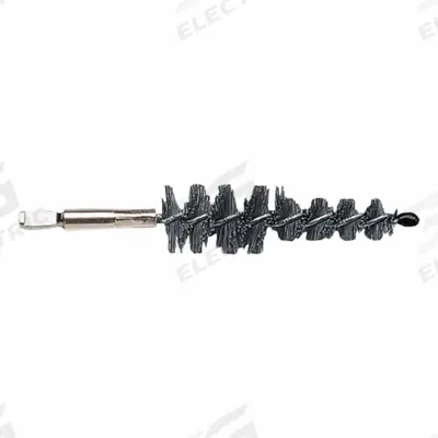 GOODWAY Tube Brush: Quick Connection, Nylon, 3/4 in to 3/4 in, Quick Connect Male - Brushes for Heat Exchanger Cleaning Equipment