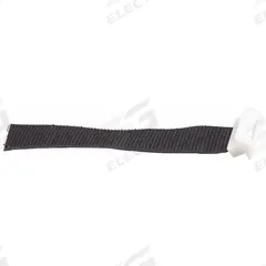 CORTECH Security Curtain Tabs: Plastic, Matte, 20 lb Wt Capacity, 8, PK (MPN CTAB8). Key specifications — Material: Plastic.