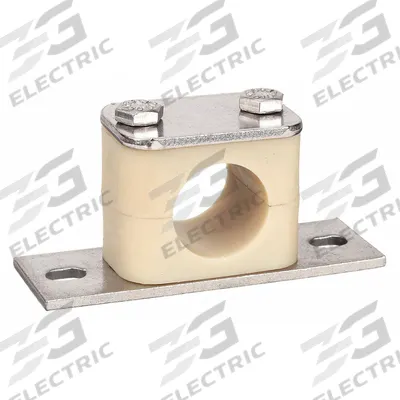 BEHRINGER PIPE SYSTEMS Beta Clamp: Smooth Bore, 316 Stainless Steel Clamp, Santoprene Cushion (MPN BSBX7300-SP) - Smooth-Core Beta Clamps