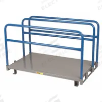 LITTLE GIANT Vertical Sheet Storage Rack: 2 Bays, 60 in x 30 in x 33 in, Steel, Gray (MPN ASR-3060). Key specifications — attr36897: 2; attr36904: Steel; attr36169: LITTLE GIANT; attr36901: Gray.