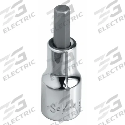 SK PROFESSIONAL TOOLS Socket Bit: 3/8 in Drive Size, Hex Tip, 10 mm Tip Size - Hex Bit Sockets
