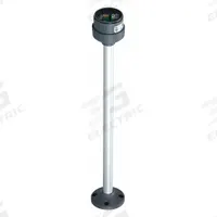 SCHNEIDER ELECTRIC Mounting Tube and Base: Tower Light Mount, For XVU, 3 5/8 in Overall Ht, XVUZ400. Key specifications — Brand: SCHNEIDER; Compatible with Series: XVU; Connection Type: Push-In Terminal; Housing Color: Black; IP Rating: IP65; Mounting Location: Pole Mount; Manufacturer Part Number: XVUZ400; Includes: 400 mm Aluminum Pole.