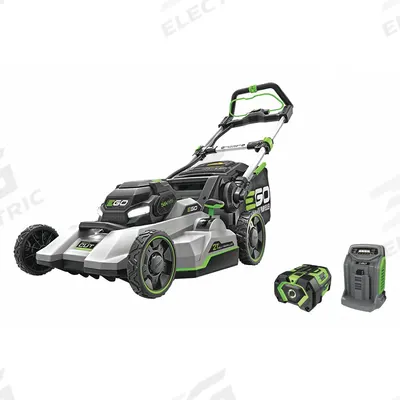 EGO Battery-Powered Lawn Mower Kit: Self-Propelled, 21 in Cutting Wd, Variable Speed Settings - Battery-Powered Lawn Mowers
