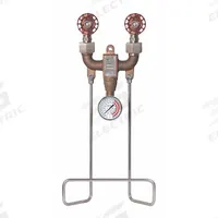 ARCHON INDUSTRIES, INC. Hose Station: 9 gpm Max. Flow Rate, 3/4 in, FNPT x FNPT, 18 in Overall Ht (MPN HCMX-BR). Key specifications — Brand: ARCHON INDUSTRIES, INC.; Finish: Bronze; Material: Stainless Steel.