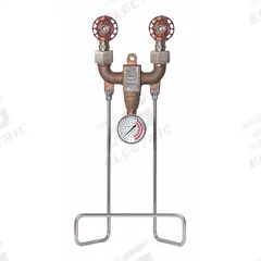 ARCHON INDUSTRIES, INC. Hose Station: 9 gpm Max. Flow Rate, 3/4 in, FNPT x FNPT, 18 in Overall Ht (MPN HCMX-BR). Key specifications — Brand: ARCHON INDUSTRIES, INC.; Finish: Bronze; Material: Stainless Steel.