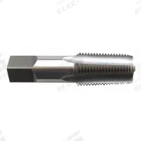 APPROVED VENDOR Pipe and Conduit Thread Tap: 1/8"-28 BSPT, 4 Flute, Bottoming Chamfer (MPN 15435)
