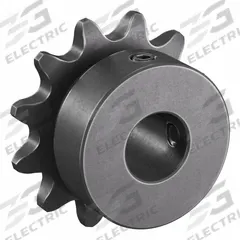 TSUBAKI Single Strand Sprocket: 35, For 3/8 in Chain Pitch, 1/2 in Bore Dia, 12 Teeth, Steel (MPN 35B12F-1/2). Key specifications — Brand: TSUBAKI.