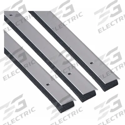 NATIONAL GUARD Door Weatherstripping: Screw-In Mounting, EPDM, 7 ft Overall Lg - Door Perimeter Seal Kits