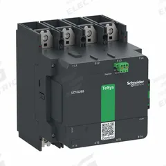SCHNEIDER Contactor: 4 Poles, 4NO Contacts, 500 A, 120V AC/240V AC Coil (MPN LC1G5004KUEN). Key specifications — Brand: SCHNEIDER; Integrated Surge Suppression: No; Wire Termination Type: Spring Loaded.