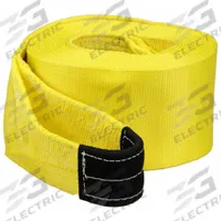 LIFT-ALL Vehicle Recovery Strap: 30 ft Overall Hook Size, 6 in Overall Wd, 30 ft Overall Lg, Yellow (MPN RS1806NGX30). Key specifications — Material: Nylon; Overall Hook Size: 30 ft; Attachment Style: Eye; Duty Capacity: Heavy Duty; Brand: LIFT-ALL; Equipment Color: Yellow; Number of Ply: 1-Ply.
