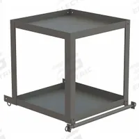 TRI-ARC Ladder Shelf Kit: For Stepladders, Steel, 25 in Overall Lg (MPN USPK2). Key specifications — Color: Gray; Compatible Ladder Type: Stepladders; Material: Steel; Product Type: Stock Picking Shelf; Brand: TRI-ARC.