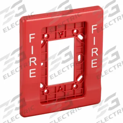 EDWARDS SIGNALING Trim: Wall, Flush Mount Mounting, 68/125 in Overall Dp, 5 7/8 in Overall Ht - Trims, Faceplates & Skirts for Fire Alarm Systems